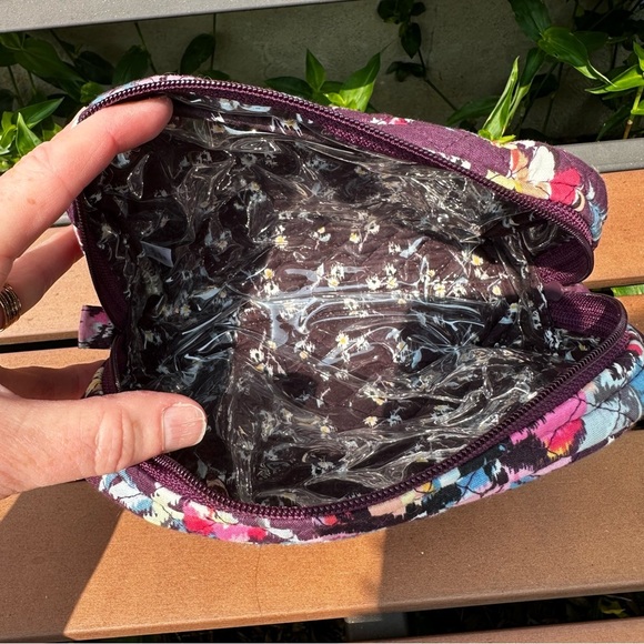 Vera Bradley Indiana Rose Cosmetic Case - Picture 2 of 5